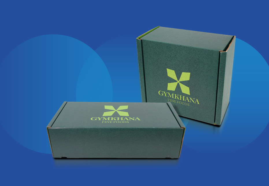 Bespoke food packaging Gymkhana