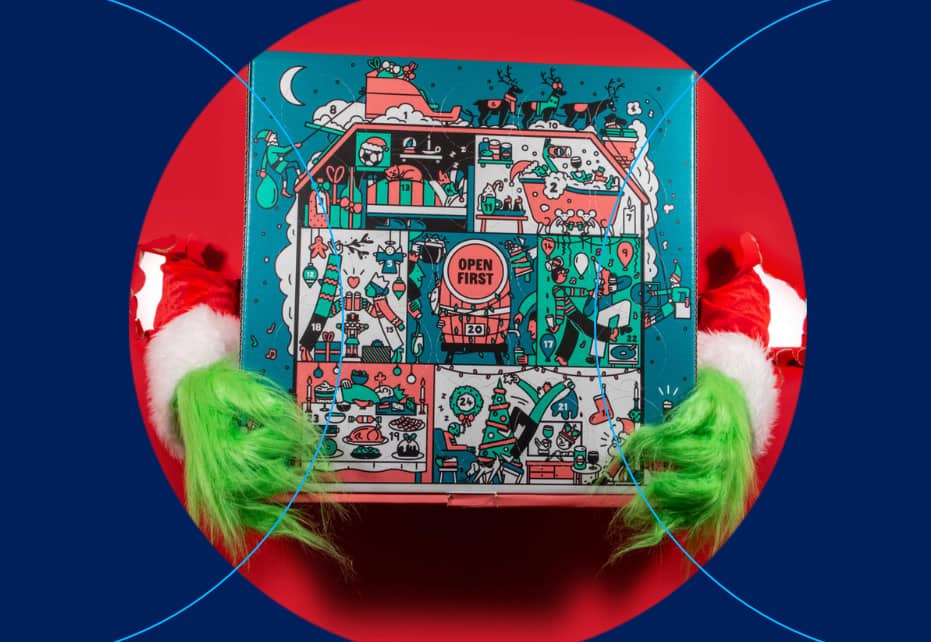 Beer52's advent calendar packaging