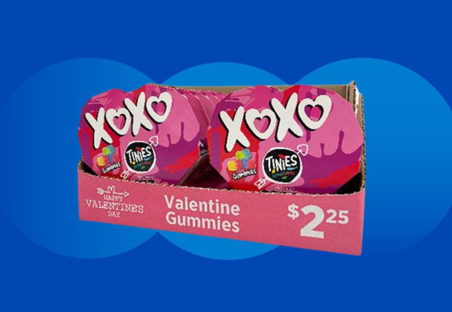 Cardboard candy box colombina 931x642