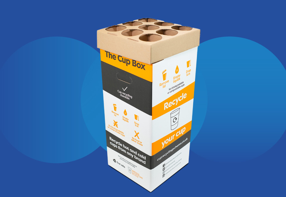 Cardboard cup holder