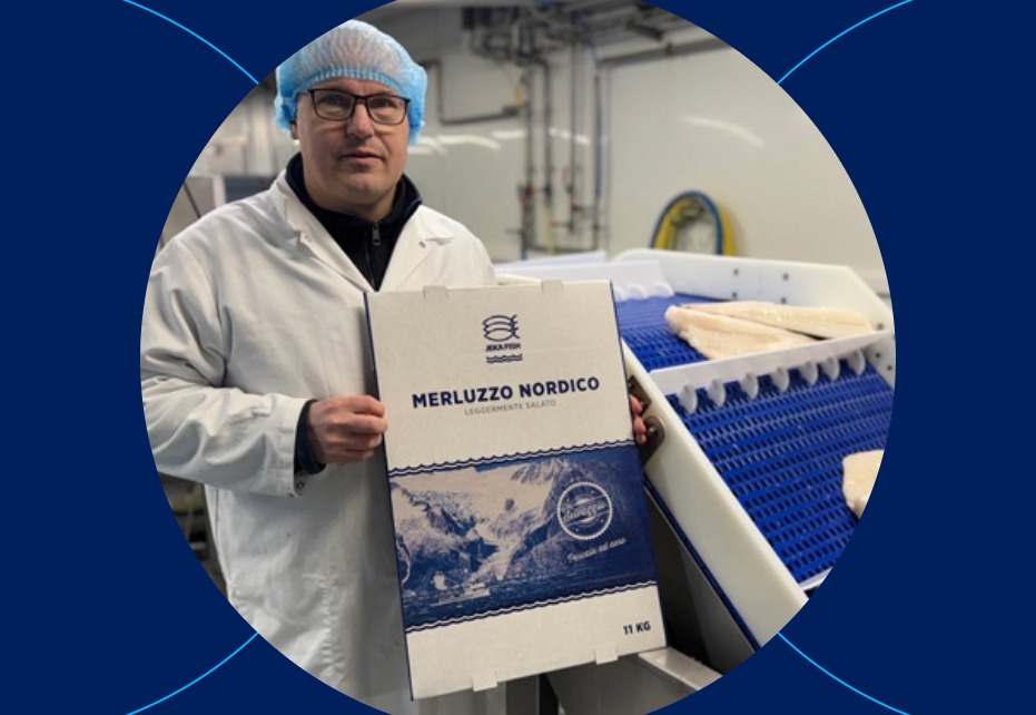 Frozen fish packaging jeka fish