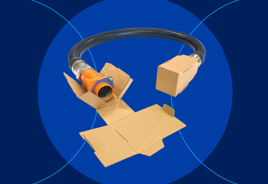 Sustainable packaging for cable