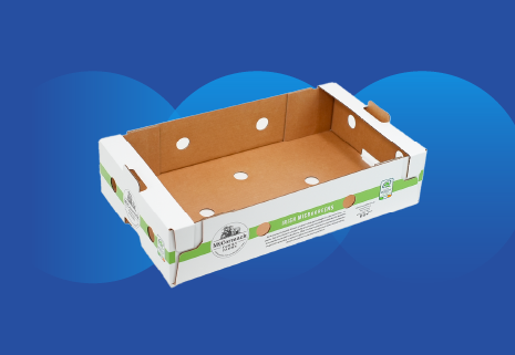 Weather resistant produce tray