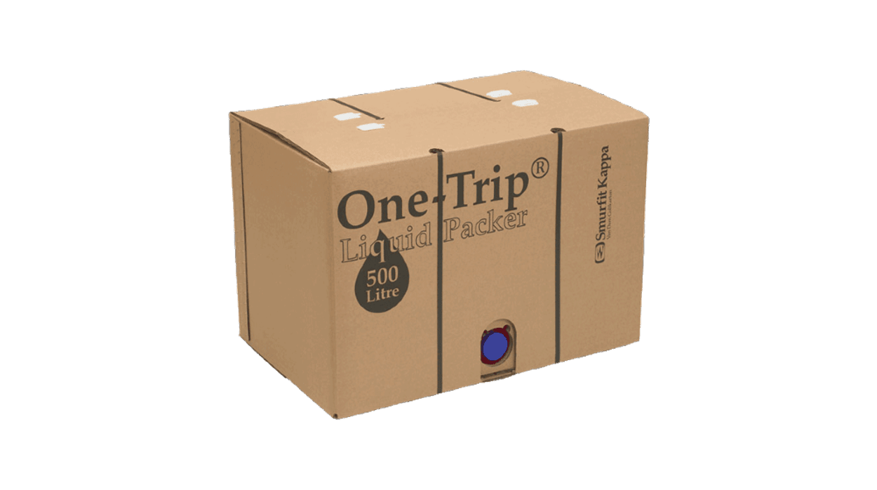 Bulk cardboard liquid container