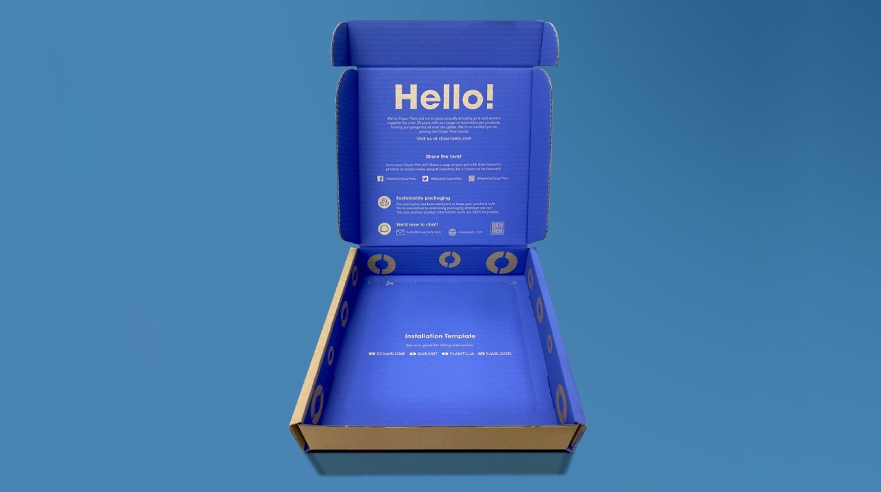 Closer Pets eCommerce Pet Packaging