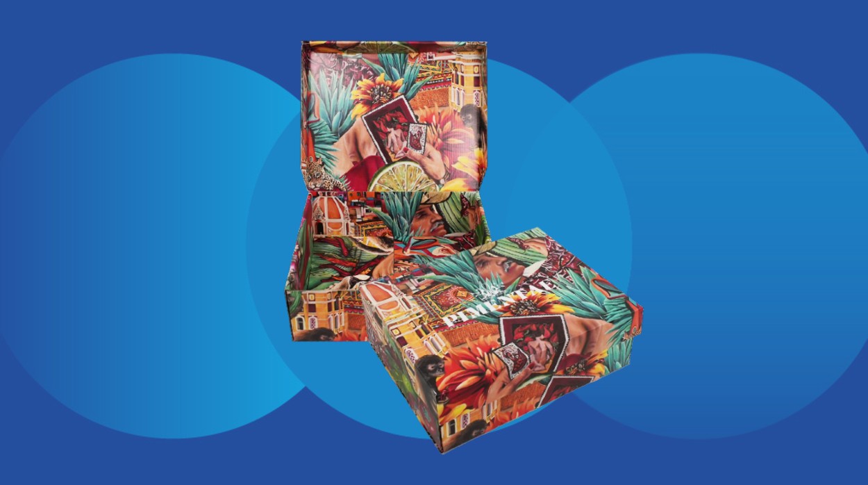 Cocktail gift packaging box