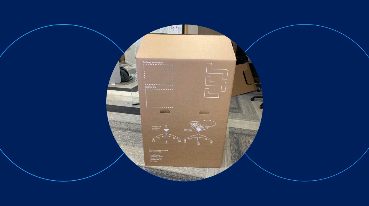 Office chair packaging