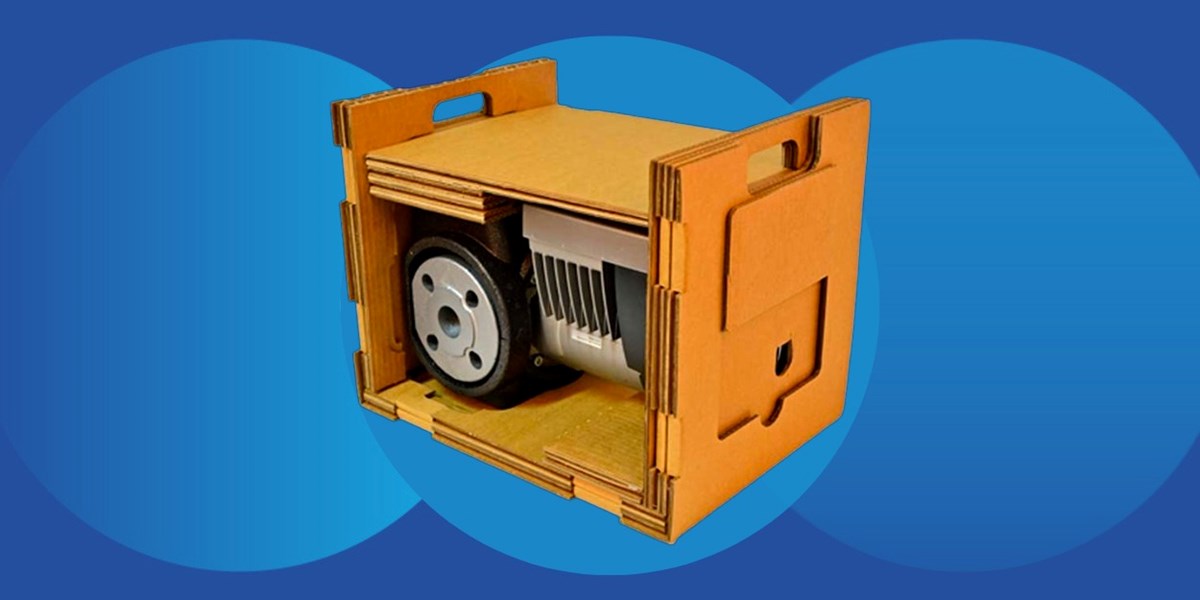 Protective packaging for industrial pumps