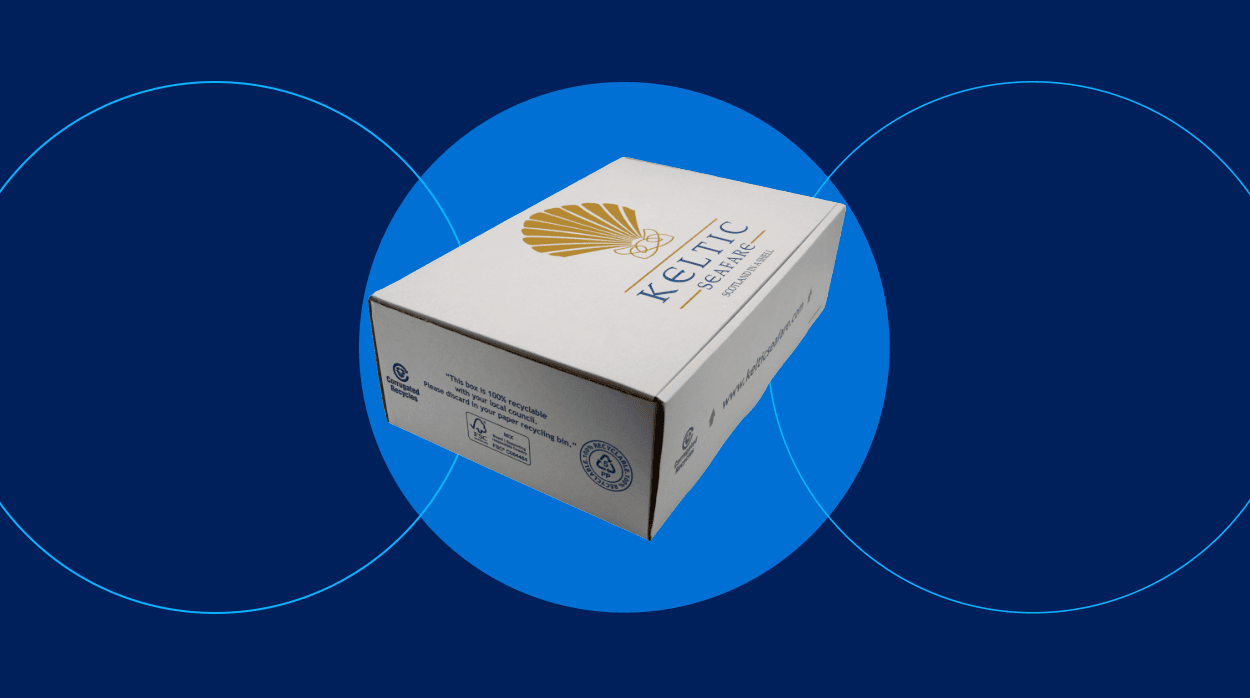 Seafood packaging box keltic