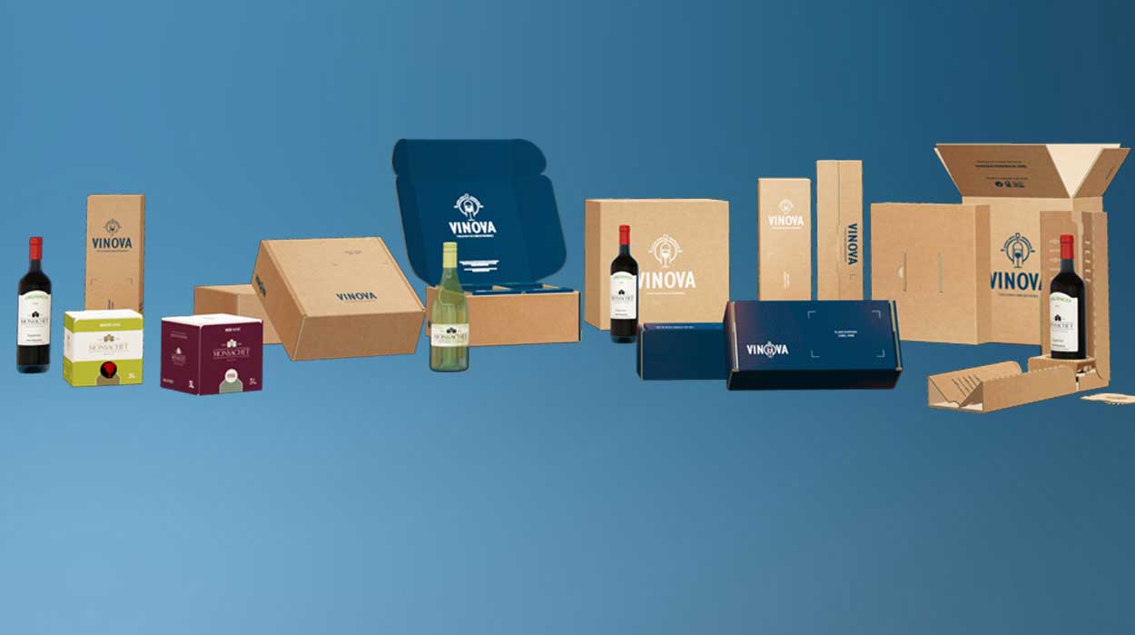 Range of wine boxes