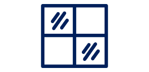 Glass window packaging