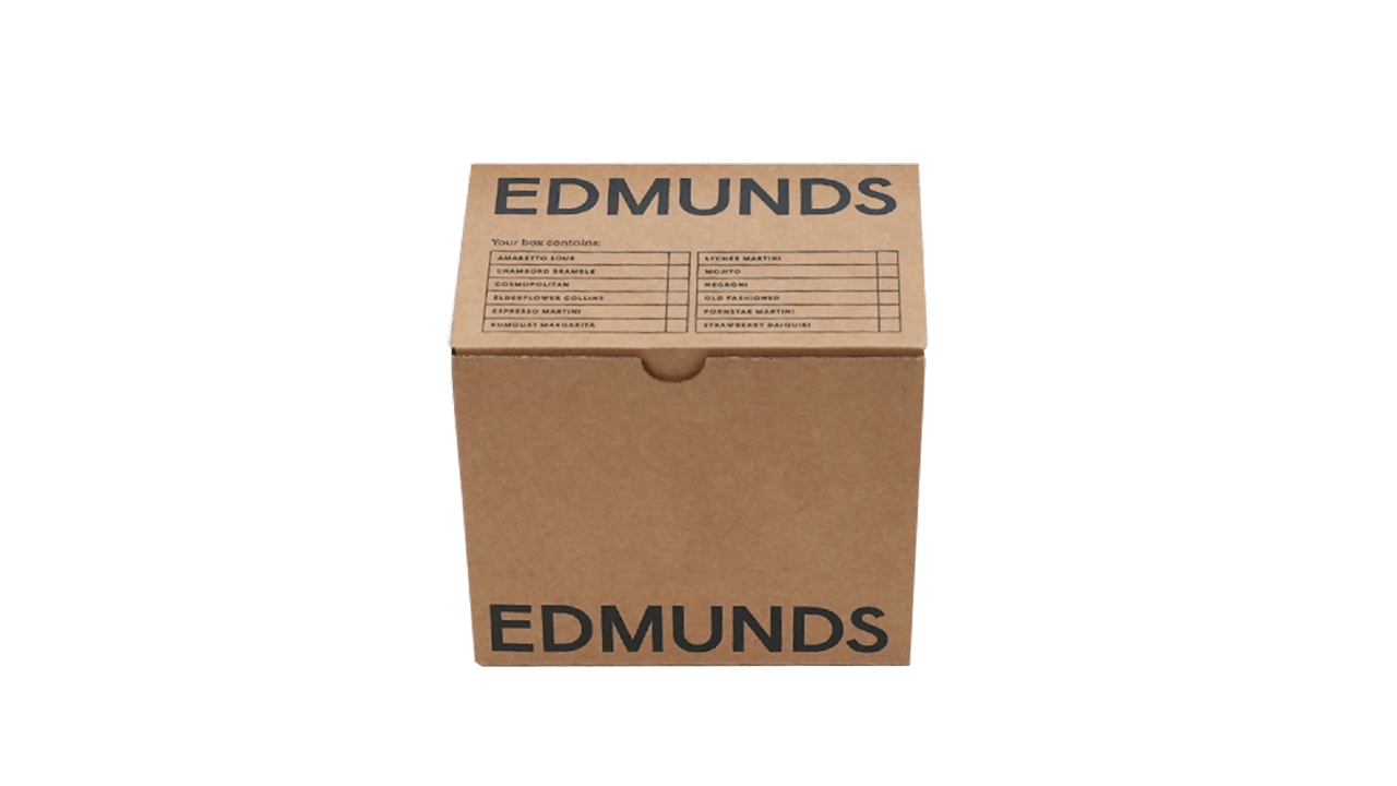 Cocktail packaging box