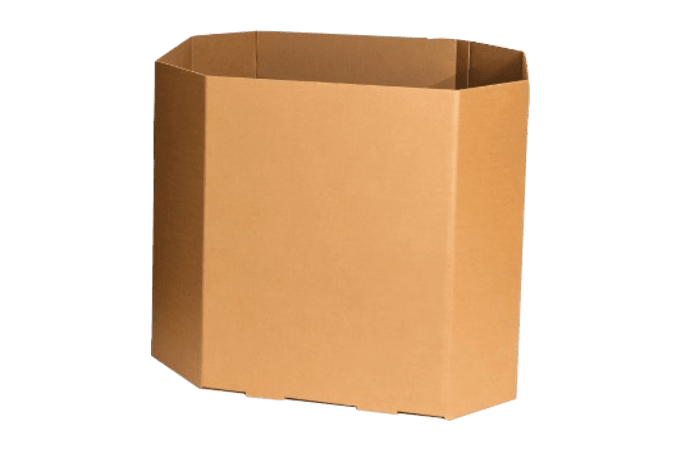 Cardboard octabin 3