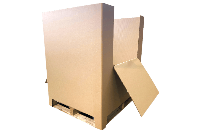 Pallet size cardboard boxes