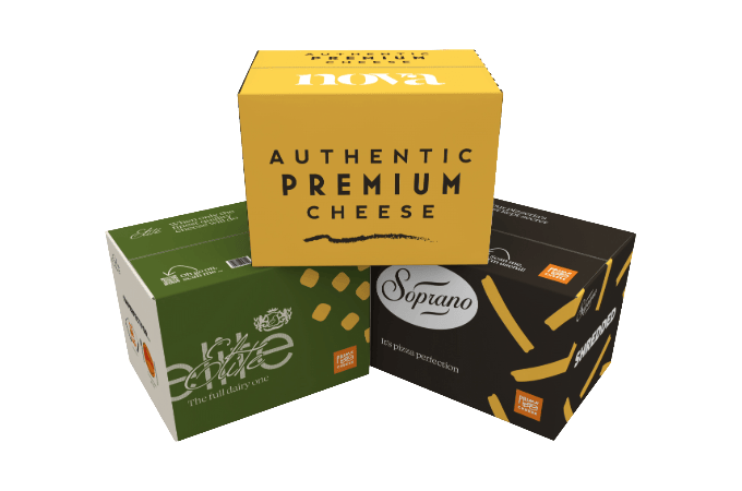 Prima cheese packaging