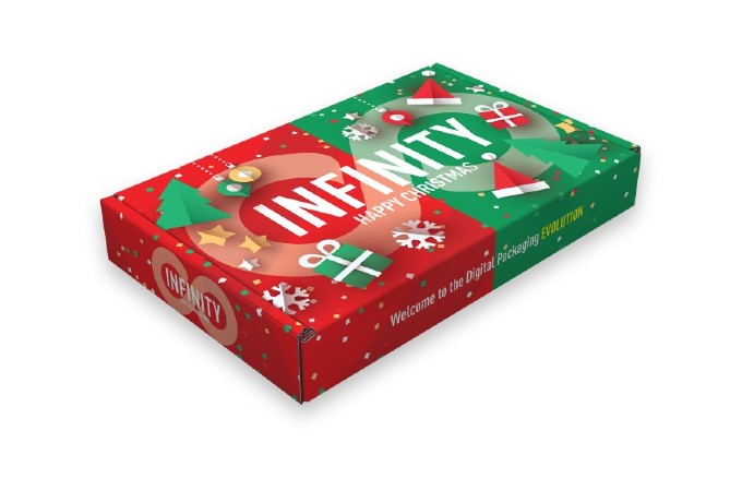 Seasonal digital printing packaging