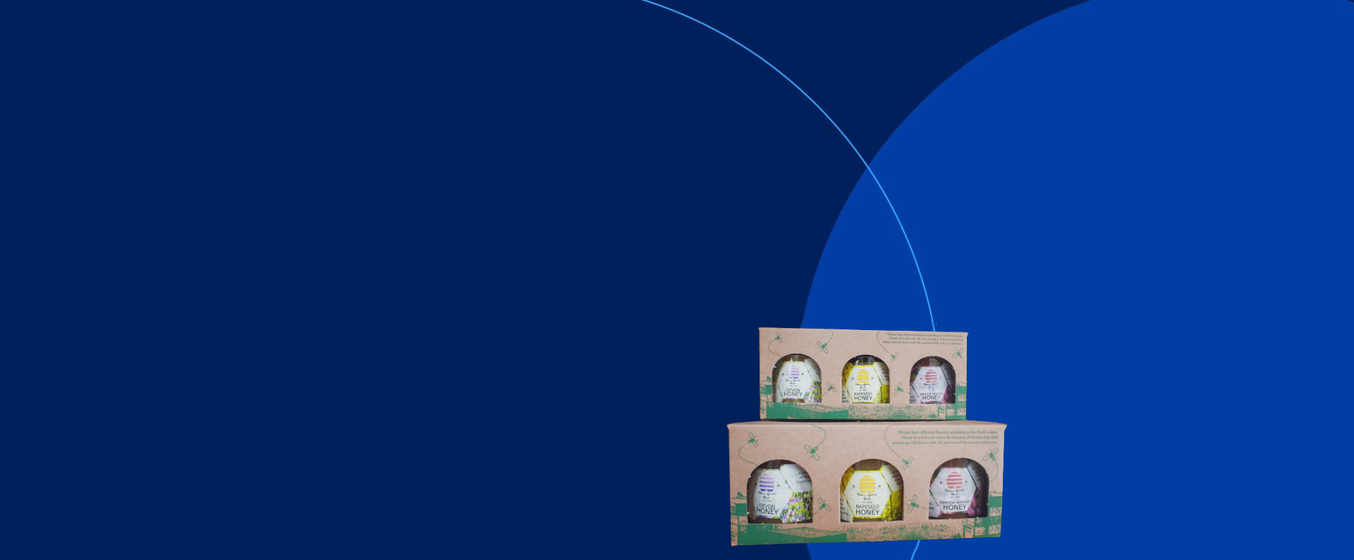 Honey jar protective cardboard box packaging