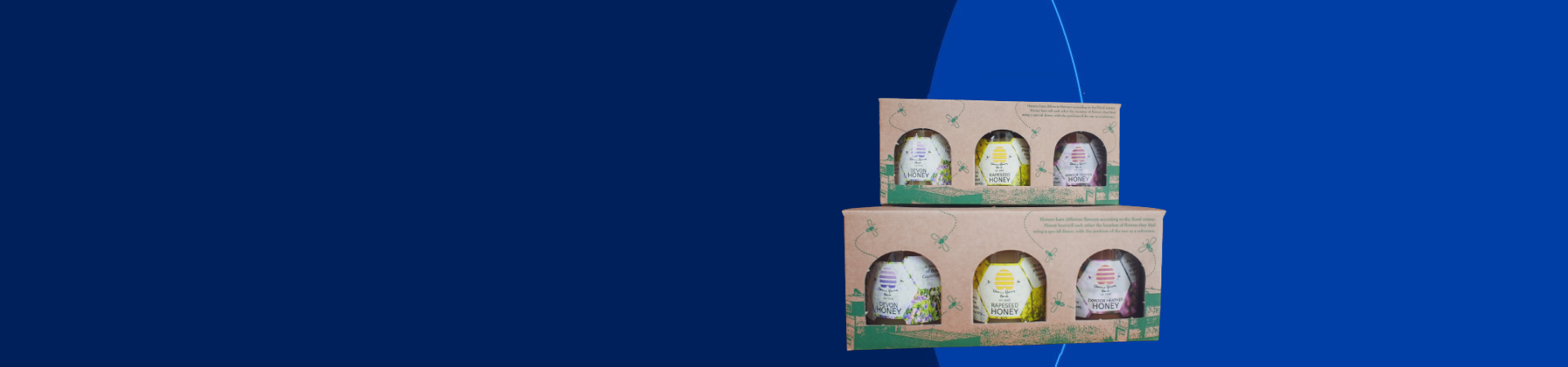 Honey jar protective cardboard box packaging