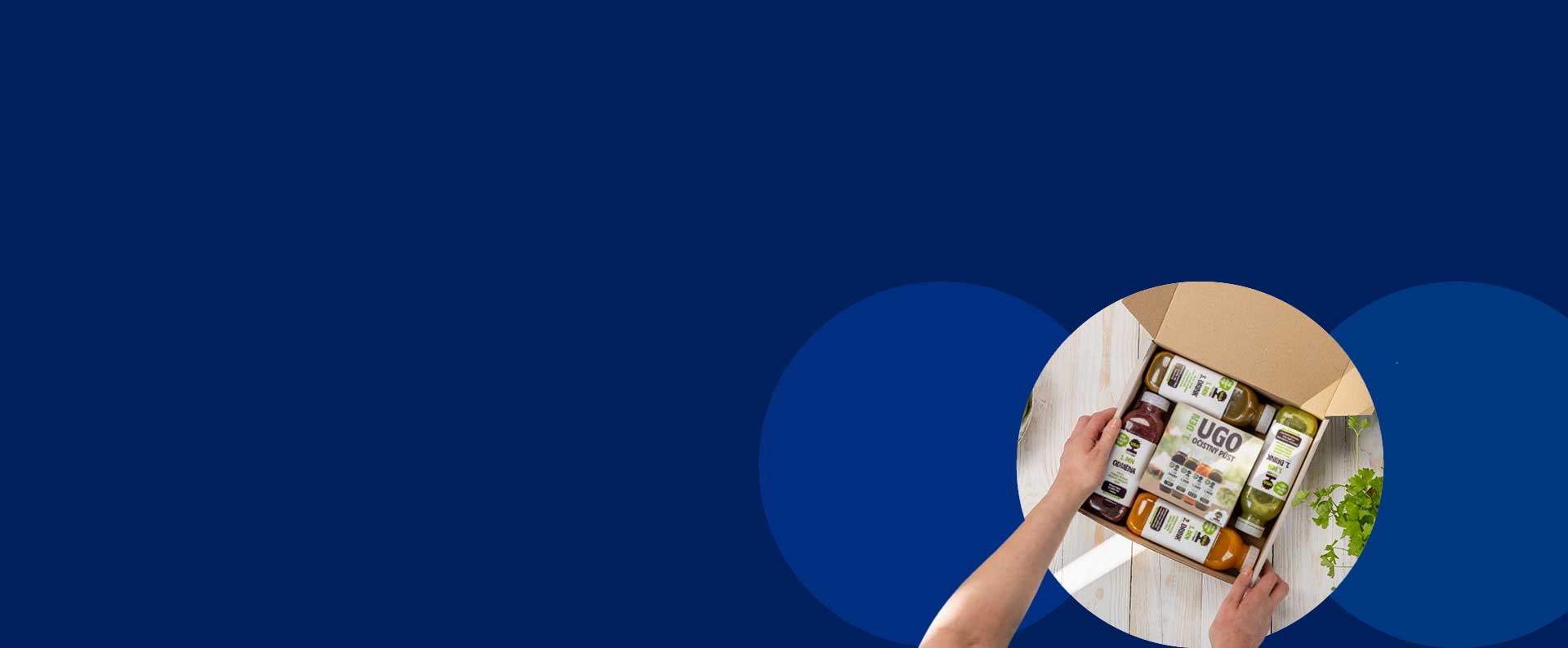 UGO Landing page banner