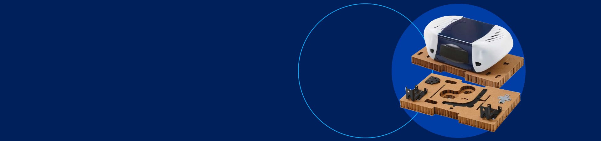 Honeycomb protective packaging