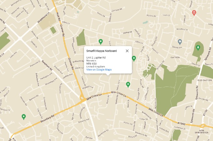 Smurfit Kappa Jupiter Road