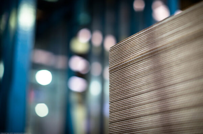 Pre print cardboard sheet