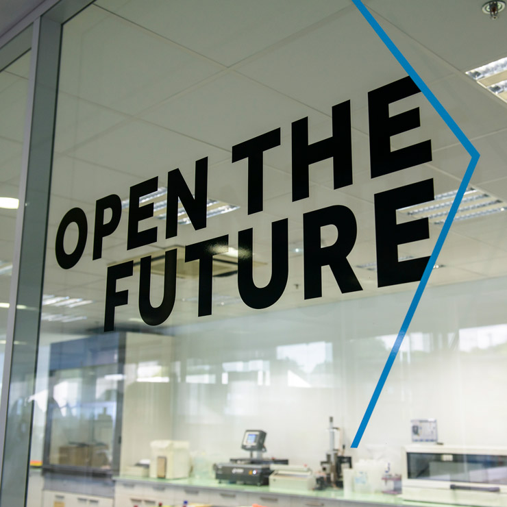 Open the future
