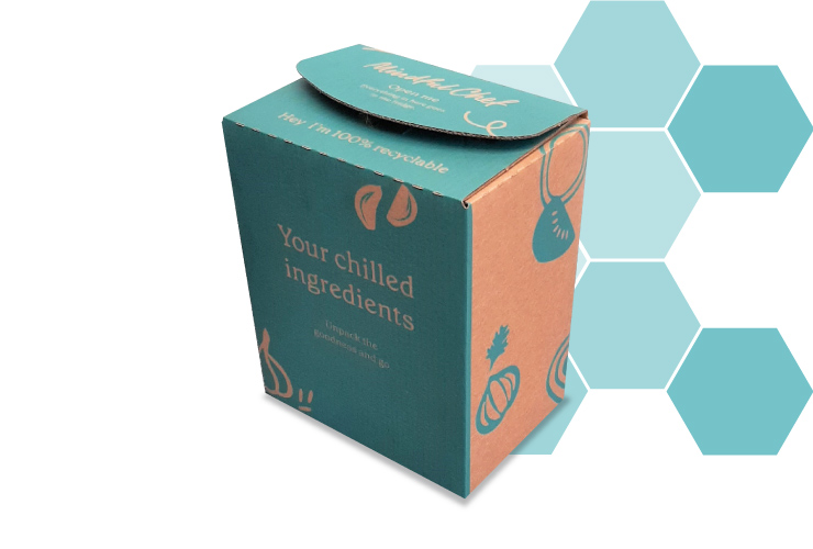 mindful chef subscription insulation packaging