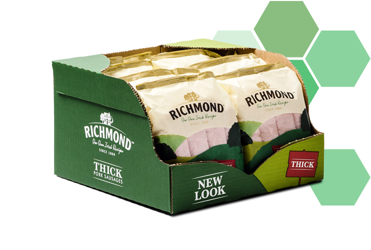 SRP Packaging for Richmond Sausages