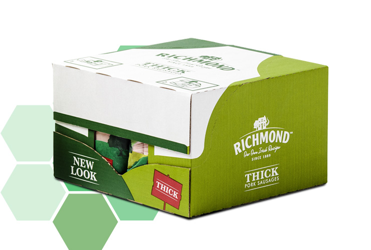 SRP Packaging for Richmond Sausages