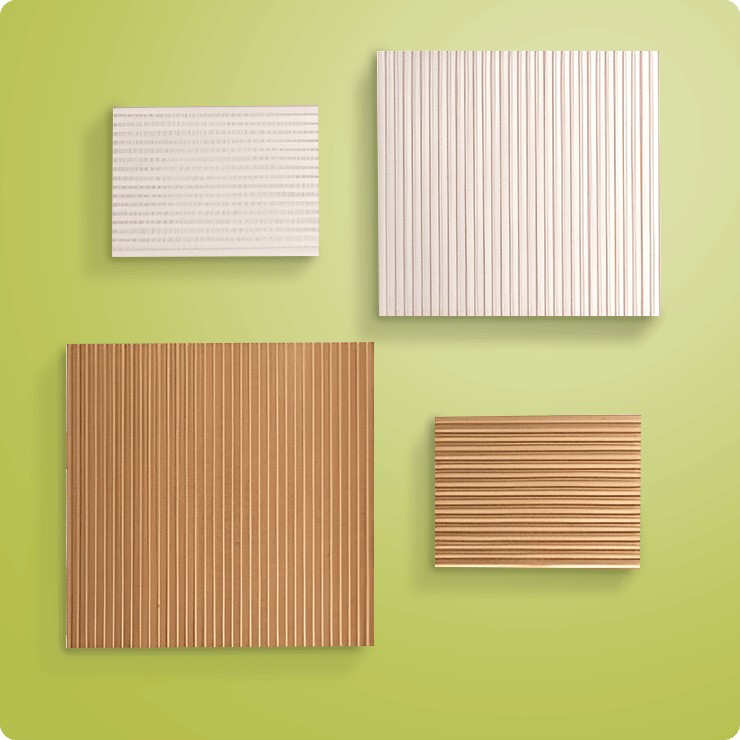 Cardboard pizza pad liners