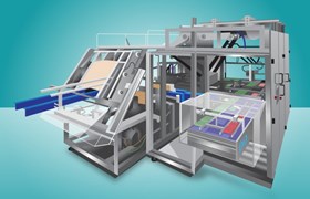 Wrap around case erector