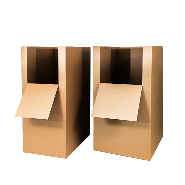 Bulk produce box shippers