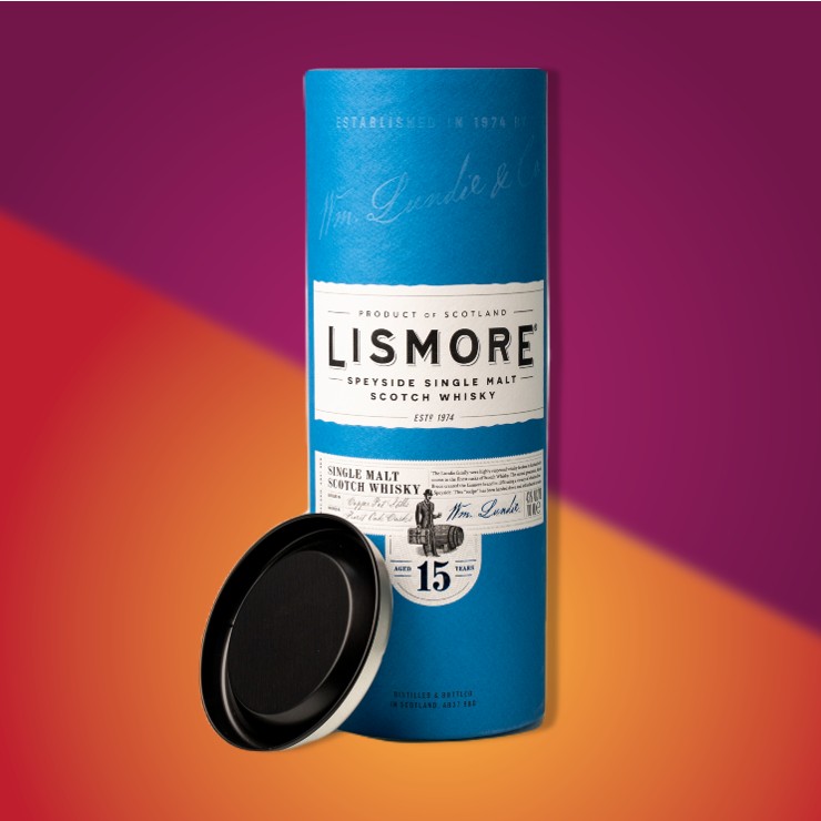 Round drinks tube packaging