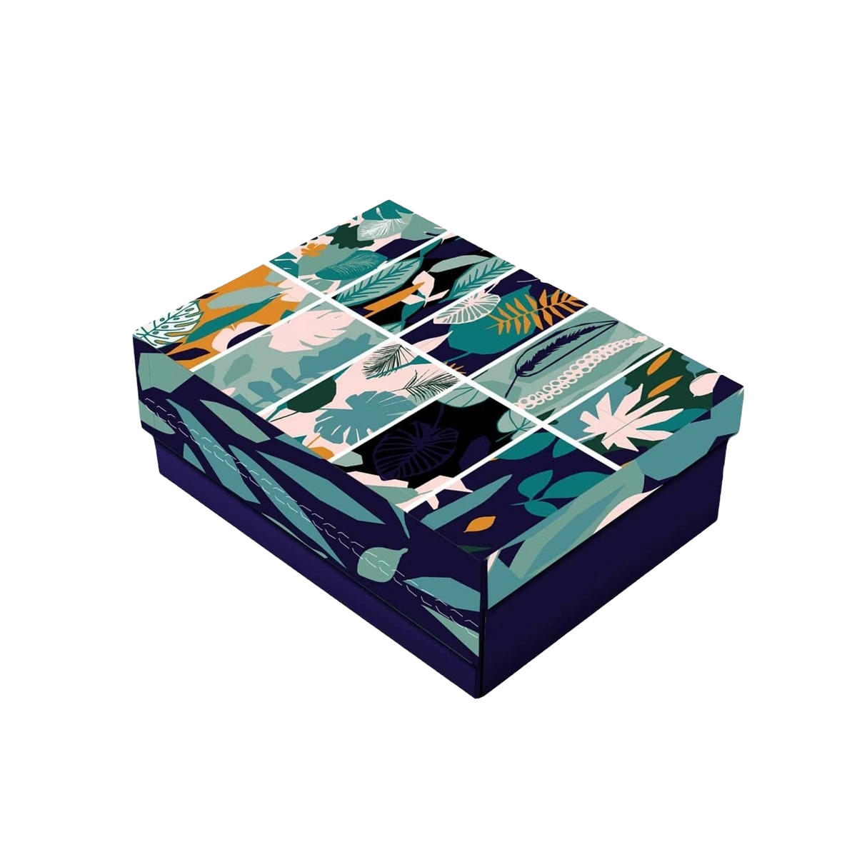 Food packaging automated tray with lid closed