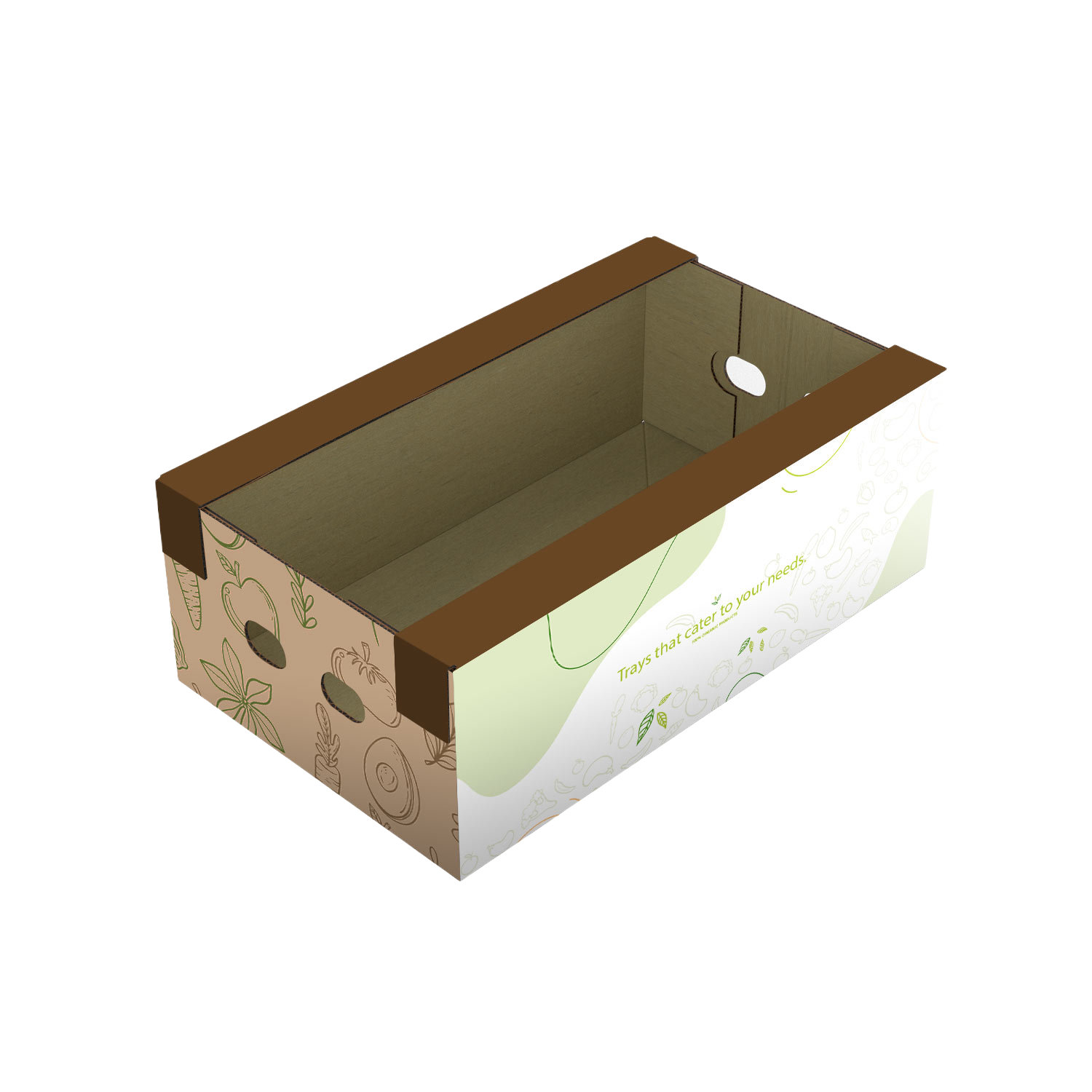 food packaging atlas tray single erected