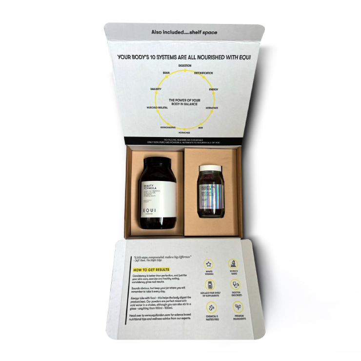 Postal Pack Equi London Glass Packaging