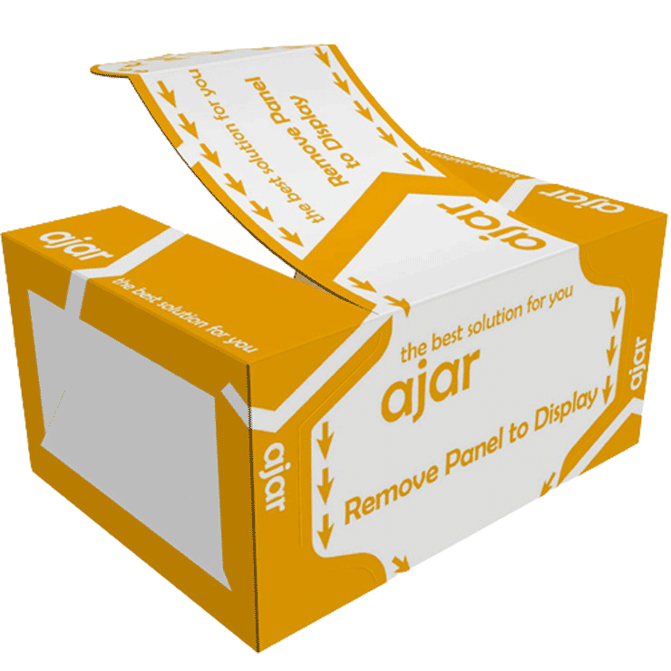 Split Pack, Shelf Ready Packaging