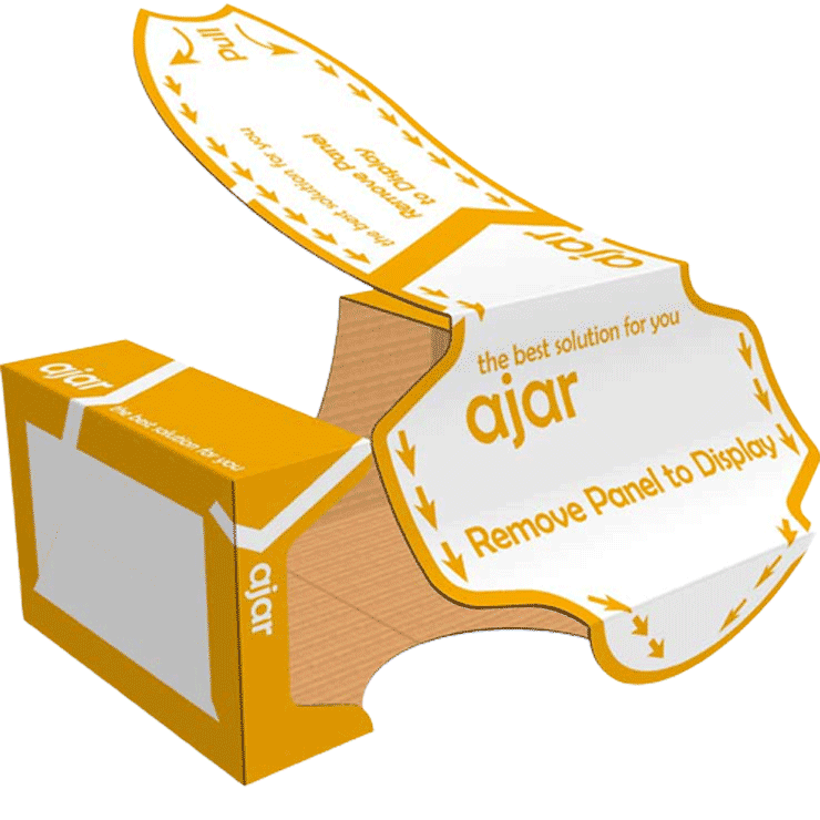 Split Pack, Shelf Ready Packaging