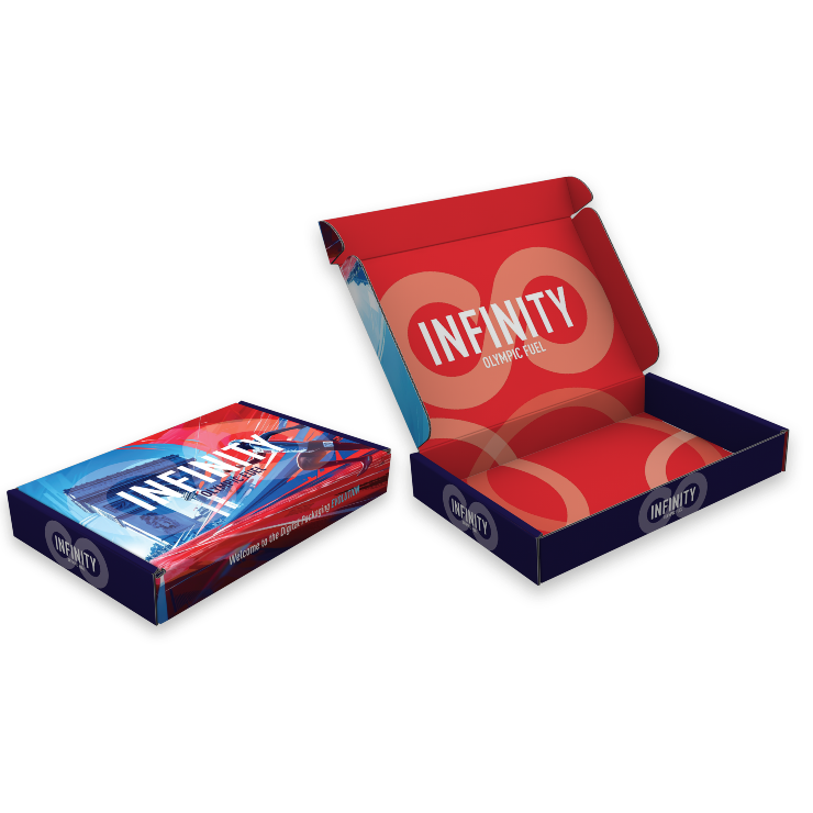 Custom digital printed packaging