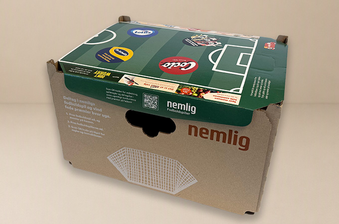 supermarket delivery box