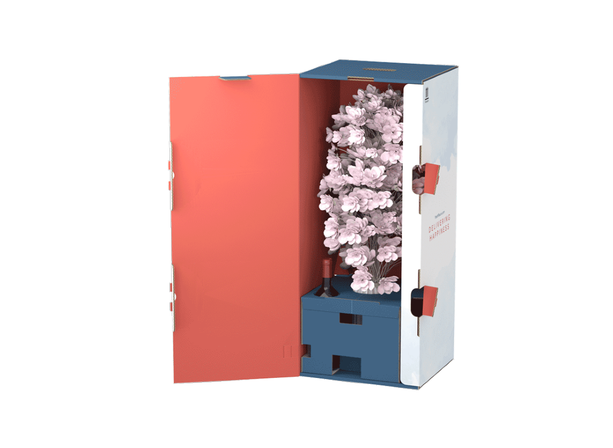 eCommerce flower box