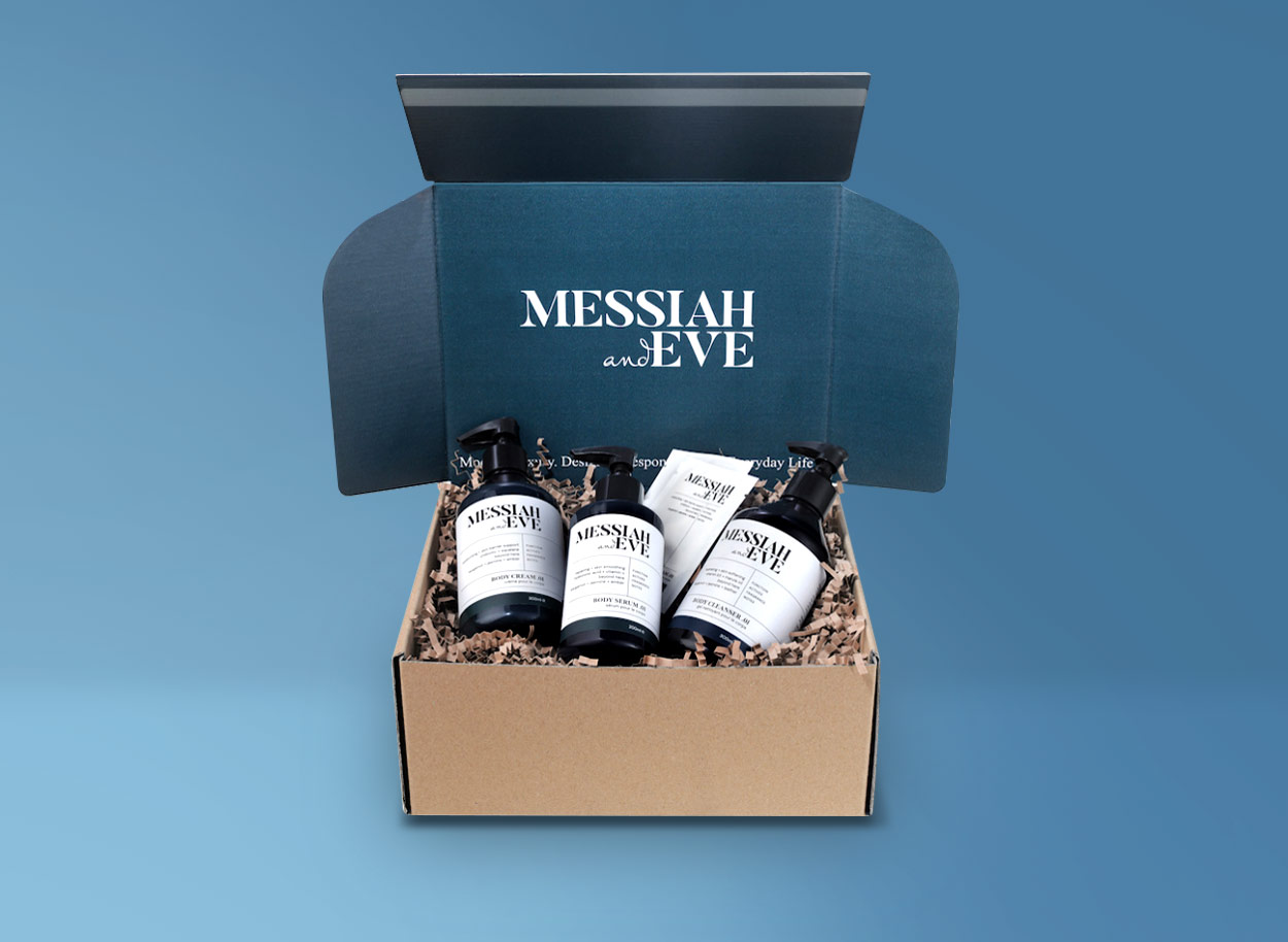 Messiah and Eve Self-Seal eCommerce Packaging 