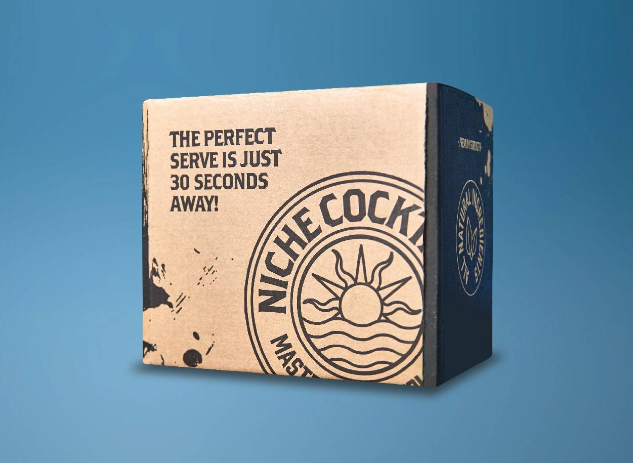 niche cocktails ecommerce packaging