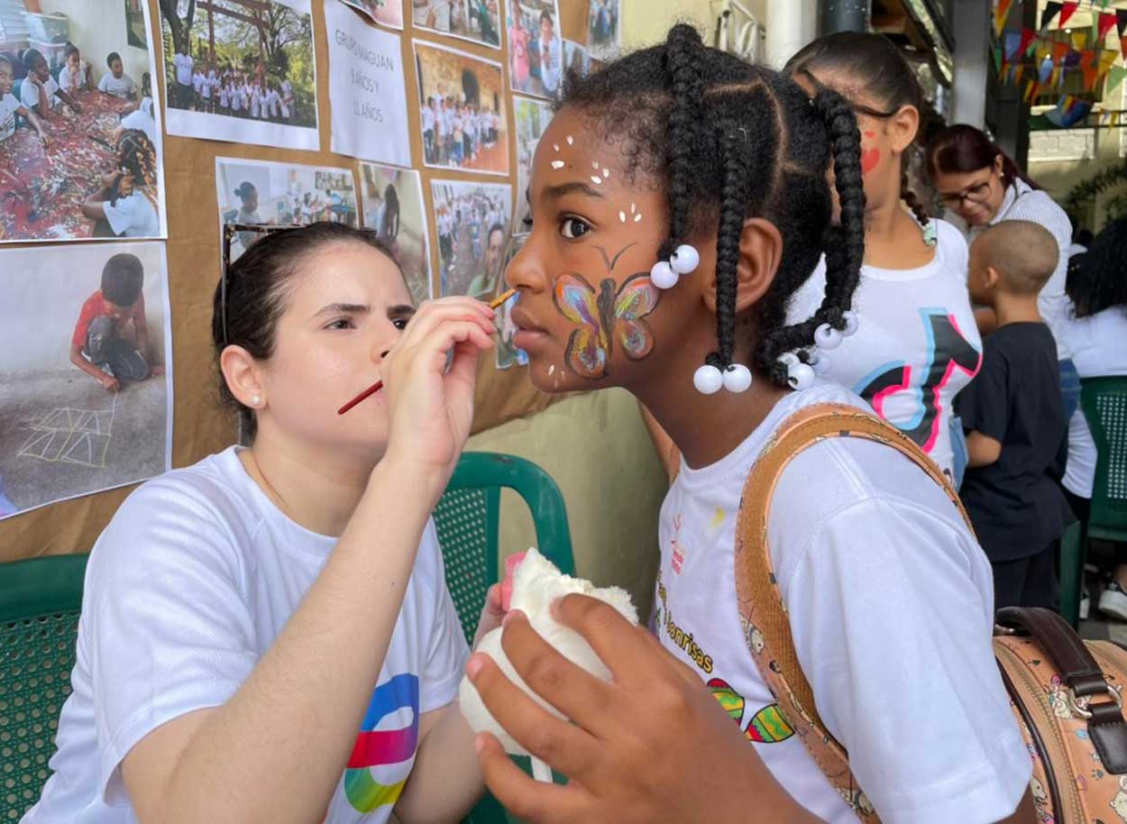 Community Face painting
