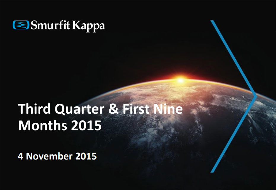 Q3 Results 2015