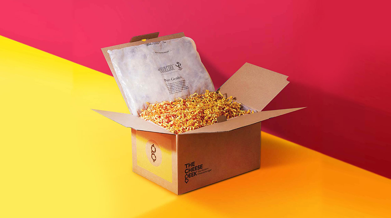 Cheese Geek Subscription Packaging