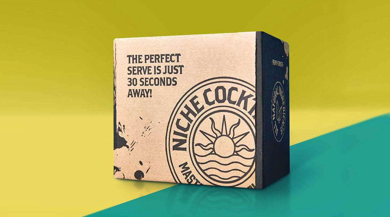 Niche Cocktails Subscription Packaging