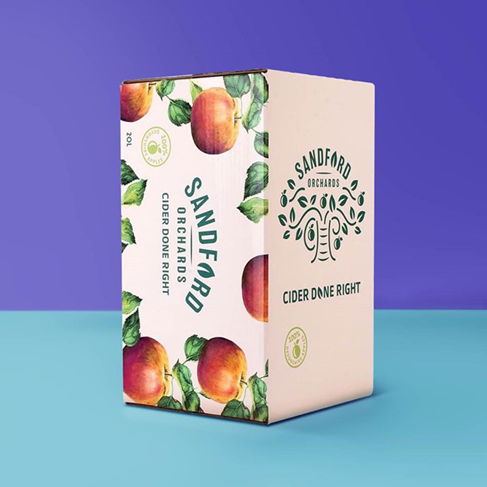 Sandford Orchards Bag in Box packaging