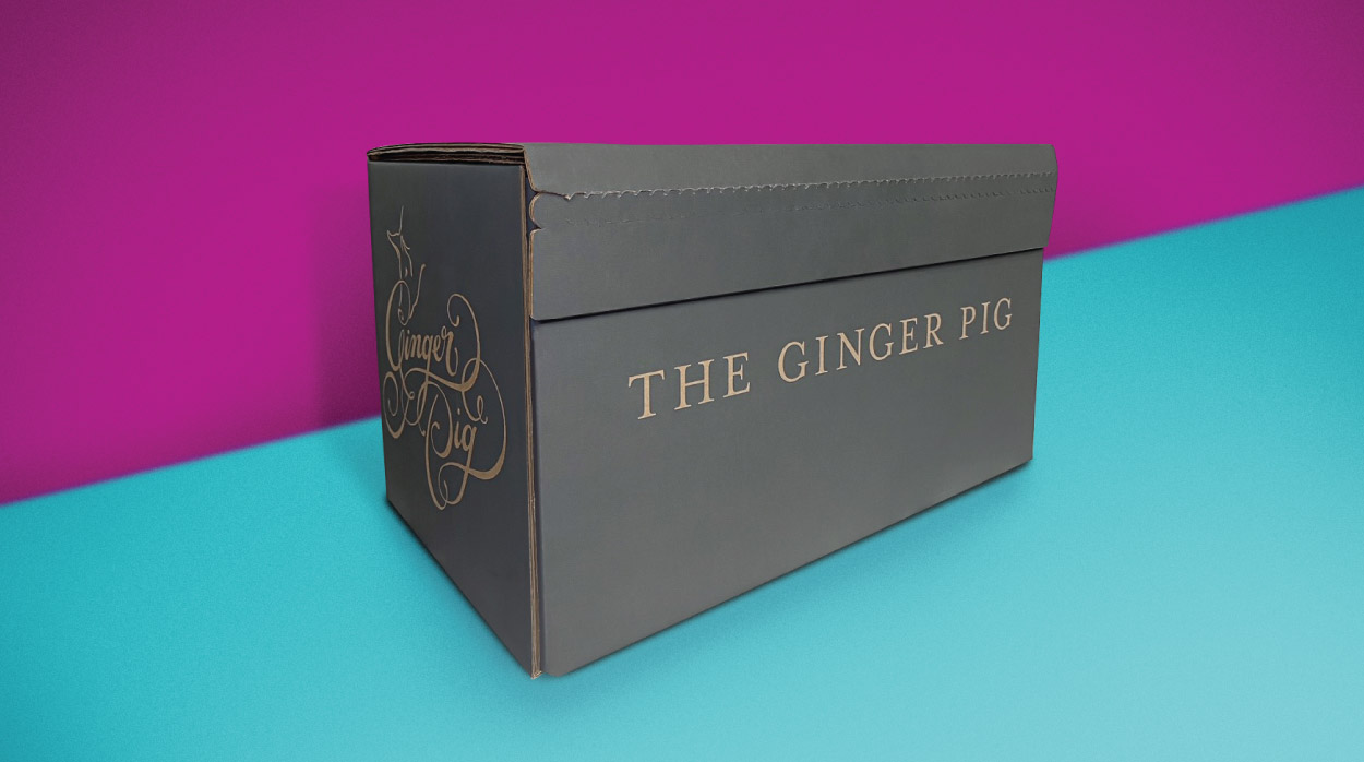 Bespoke chilled packaging for food, The Ginger Pig, reduces product damage for a better unboxing experience.